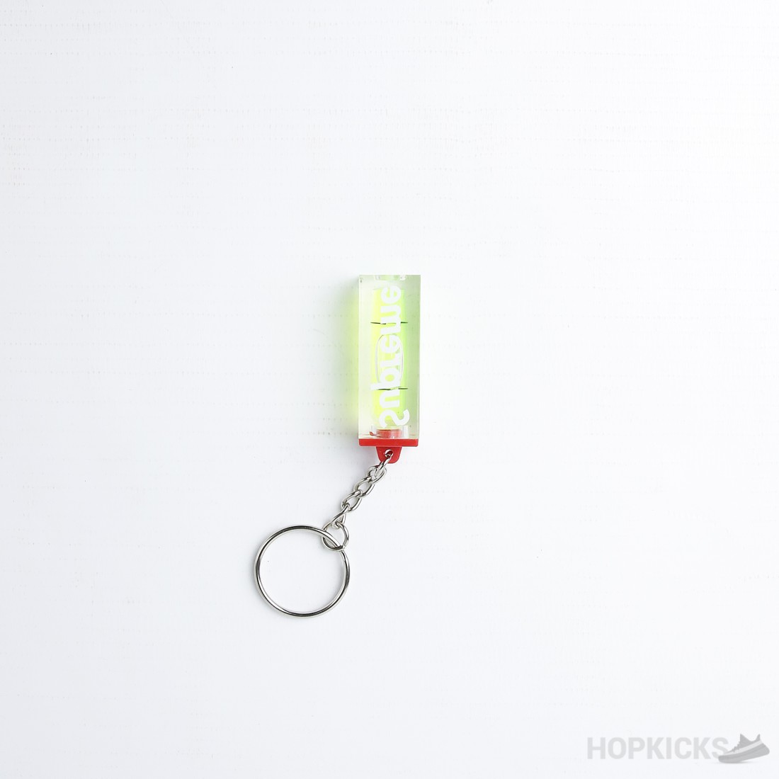 Supreme Level Keychain Red & Neon